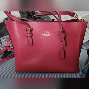 Authentic Coach Mollie Tote 25